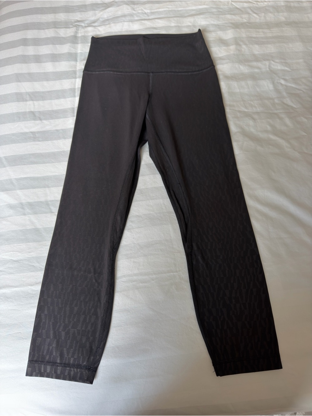 Black LULULEMON High-Waist Active Leggings